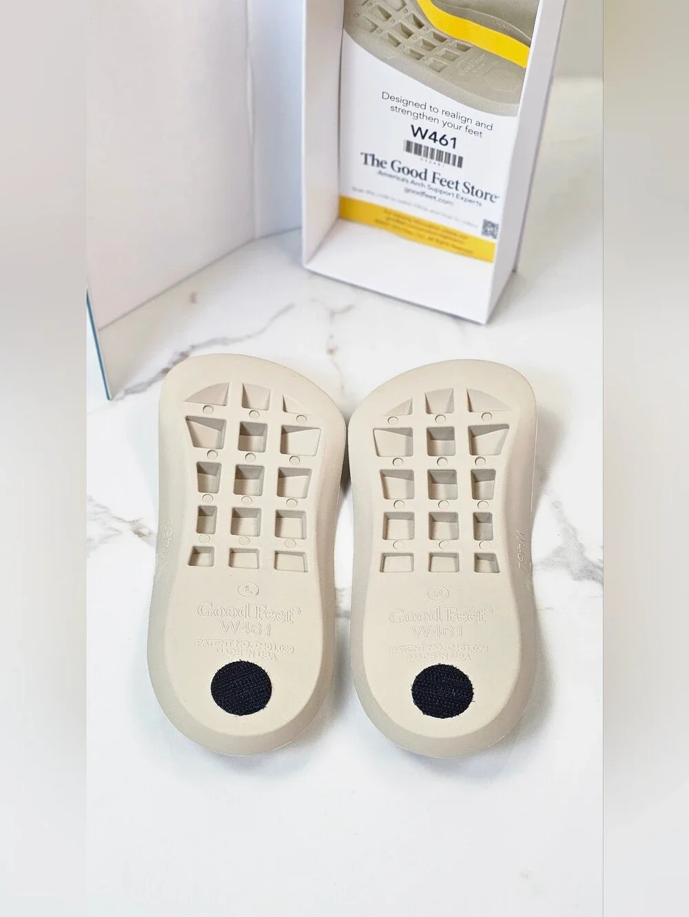 The Good Feet Store 3-Step System Arch Supports Size 5.5/W461 Incomplete Set